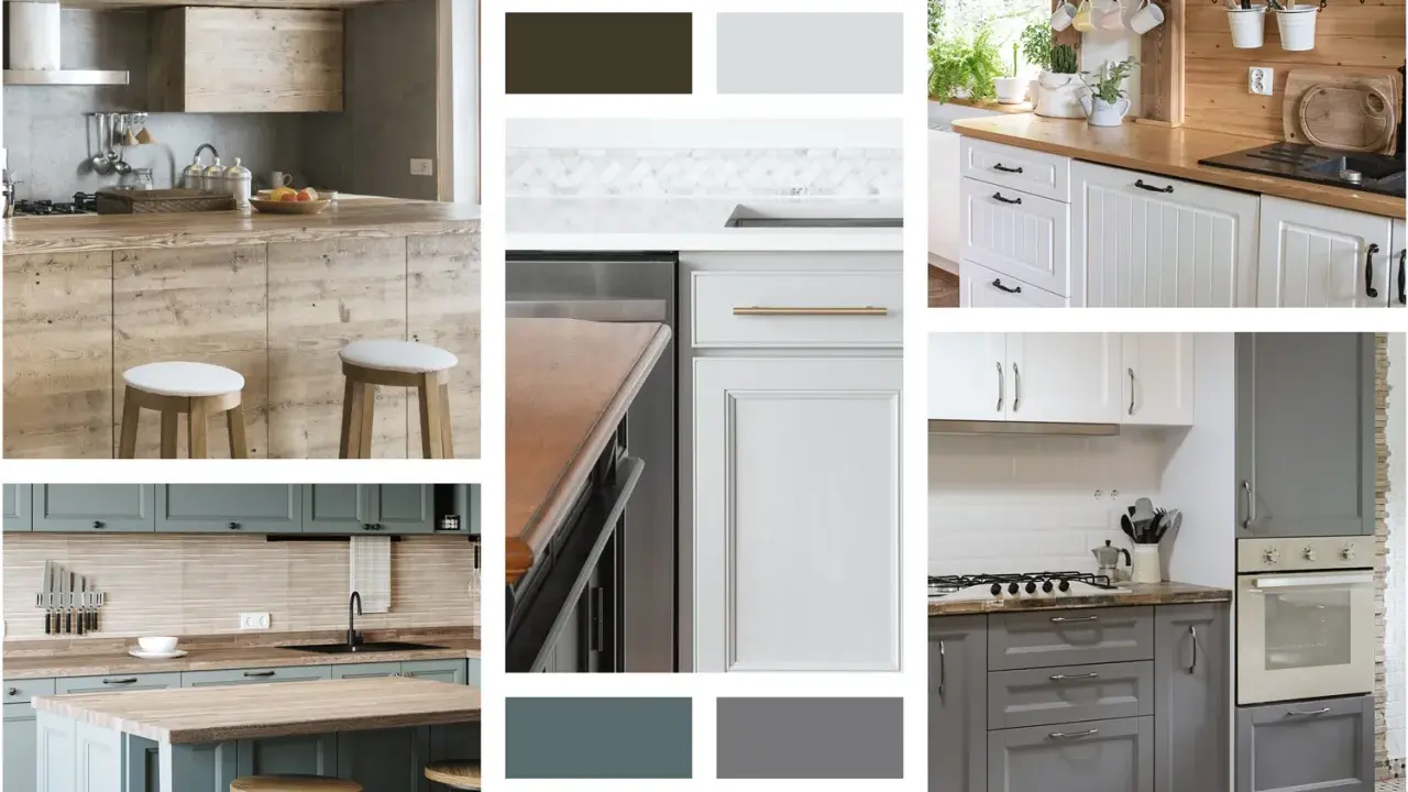 Inspiration pour une rénovation cuisine rustique : bois brut, tons terreux, et touches modernes.