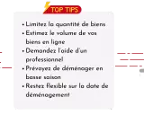 Conseils pour déménager rapidement : limiter les biens, estimer le volume, demander de l'aide, choisir la basse saison et rester flexible.