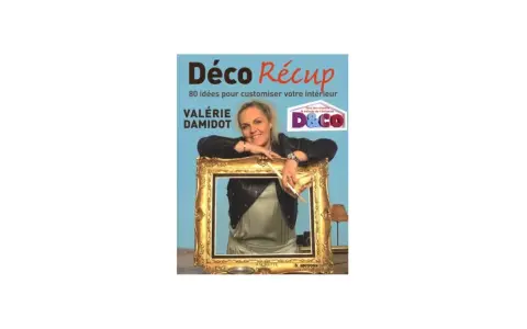 Valérie Damidot, icône de la déco, présente son livre "Déco Récup" avec 80 idées pour personnaliser votre intérieur.