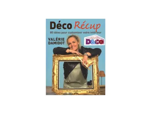 Valérie Damidot, icône de la déco, présente son livre "Déco Récup" avec 80 idées pour personnaliser votre intérieur.