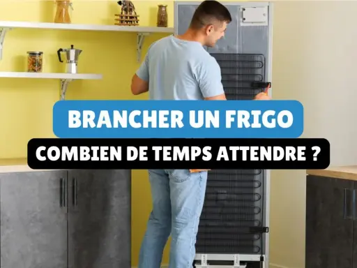 Un homme branche un frigo. Combien de temps attendre avant de le mettre en marche après un transport couché ?